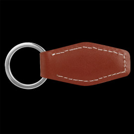 Jaguar Schlüsselanhänger Heritage Classic Pastille Leder Braun 50JDKR923BNA
