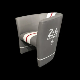 Tub chair Racing Inside 24H Le Mans grey / white / red