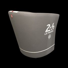 Tub chair Racing Inside 24H Le Mans grey / white / red