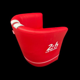Small Tub chair Racing Inside for kids 24H Le Mans Red / white