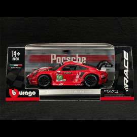 Porsche 911 RSR Type 991 n° 91 24h Le Mans 2020 1/43 Bburago 38308