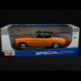 Chevrolet Chevelle SS454 Sport Coupé 1971 Mesa Orange 1/18 Maisto 31890