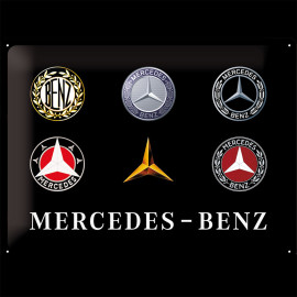 Mercedes-Benz Metal sign Evolution 30 x 40 B66057490