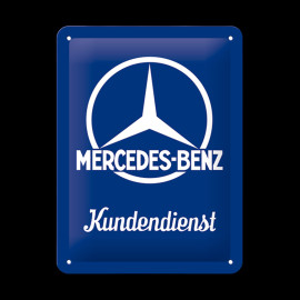Mercedes-Benz Metal sign Kundendienst 15 x 20 B66057495