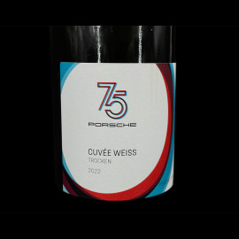 Bottle of wine Porsche 75 Jahre 2022 Cuvée Weiss White Porsche Museum MAP30007523