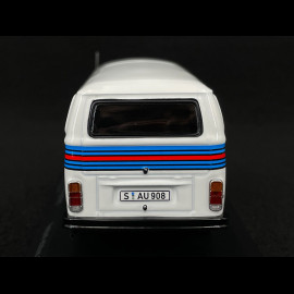 Volkswagen Combi T2 Transporter "Porsche Martini Racing" 1972 White / Martini Stripes 1/43 Minichamps 943053067