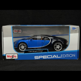 Bugatti Chiron 2016 Frankreich Blau 1/24 Maisto 31514