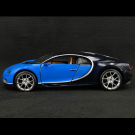 Bugatti Chiron 2016 Frankreich Blau 1/24 Maisto 31514