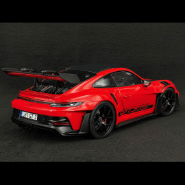 Porsche 911 GT3 RS Weissach Package Type 992 2022 Guards Red 1/18 Norev 187365