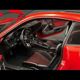 Porsche 911 GT3 RS Weissach Package Type 992 2022 Guards Red 1/18 Norev 187365