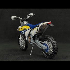 Husqvarna FE 501 2016 Weiß / Blau / Gelb 1/12 Maisto 16921