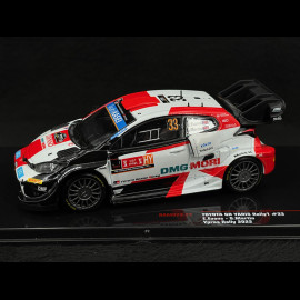 Toyota GR Yaris Rally1 Hybrid n° 33 2nd WRC Rally Ypres 2022 Gazoo Racing 1/43 Ixo RAM873