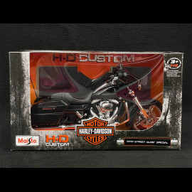 Harley Davidson Street Glide 2015 Black 1/12 Maisto 32328