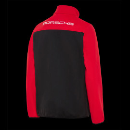 Porsche Jacke Motorsport 5 Softshell Schwarz / Rot WAP159RMSF - herren