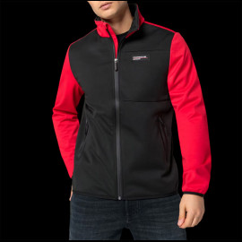 Porsche Jacket Motorsport 5 Softshell Black / Red WAP159RMSF - men