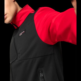 Porsche Jacke Motorsport 5 Softshell Schwarz / Rot WAP159RMSF - herren