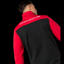Porsche Jacke Motorsport 5 Softshell Schwarz / Rot WAP159RMSF - herren