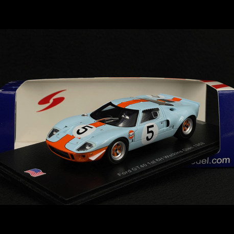 Ford GT40 n° 5 Winner 6h Watkins Glen 1968 Jacky Ickx 1/43
