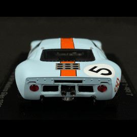 Ford GT40 n° 5 Sieger 6h Watkins Glen 1968 Jacky Ickx 1/43 Spark US253