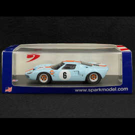 Ford GT40 n° 6 2. 6h Watkins Glen 1968 1/43 Spark US254