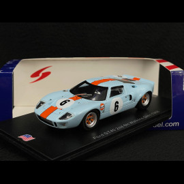 Ford GT40 n° 6 2nd 6h Watkins Glen 1968 1/43 Spark US254