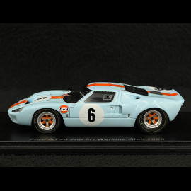 Ford GT40 n° 6 2. 6h Watkins Glen 1968 1/43 Spark US254