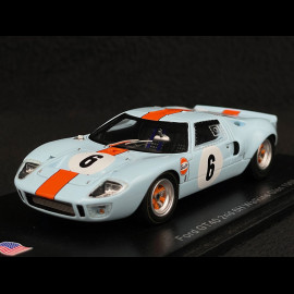 Ford GT40 n° 6 2. 6h Watkins Glen 1968 1/43 Spark US254