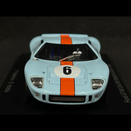 Ford GT40 n° 6 2. 6h Watkins Glen 1968 1/43 Spark US254