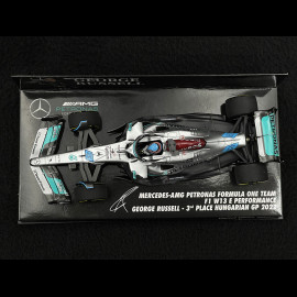 George Russell Mercedes-AMG Petronas W13 E n° 63 3ème GP Hongrie 2022 F1 1/43 Minichamps 417221363