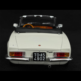 Fiat 124 Spider BS Cabriolet 1967 Weiß 1/18 Sunstar SUN4902