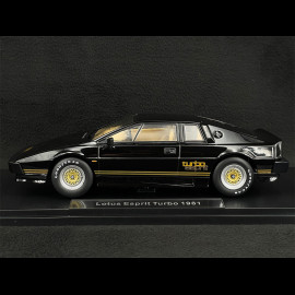 Lotus Esprit Turbo 1981 Black / Gold 1/18 KK Scale KKDC181194