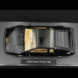 Lotus Esprit Turbo 1981 Black / Gold 1/18 KK Scale KKDC181194