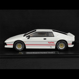 Lotus Esprit Turbo 1981 James Bond For your Eyes Only White / Red 1/18 KK Scale KKDC181191