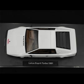 Lotus Esprit Turbo 1981 James Bond In tödlicher Mission Weiß / Rot 1/18 KK Scale KKDC181191