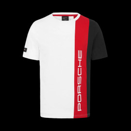 Porsche T-shirt Motorsport 5 White / Red / Black 701228632-001 - men