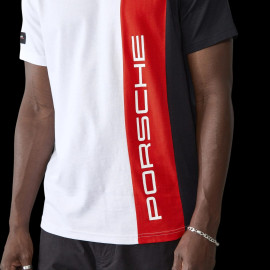 Porsche T-shirt Motorsport 5 White / Red / Black 701228632-001 - men