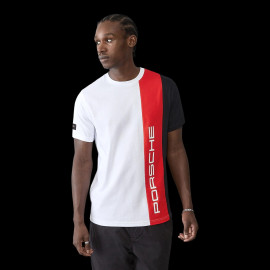 Porsche T-shirt Motorsport 5 White / Red / Black 701228632-001 - men