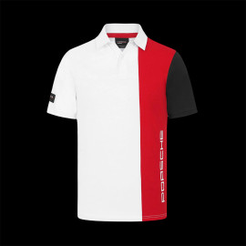 Porsche T-shirt Motorsport 5 Weiß / Rot / Schwarz 701228630-002 - herren