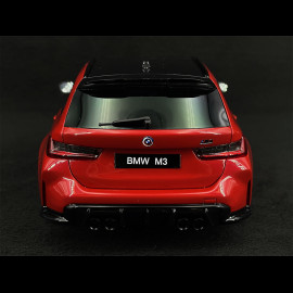 BMW M3 Competition Touring 2023 Toronto Red 1/18 Top Speed TS0470