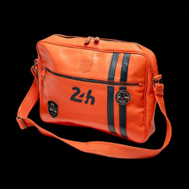 24h Le Mans Bag Messenger Orange Leather - Raoul 4 27269-2090