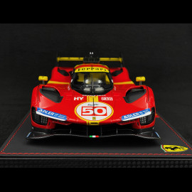 Ferrari 499P Hypercar Presentation Version n° 50 2022 Red Rosso Corsa 1/18 BBR Models P18226