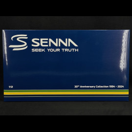 Ayrton Senna Williams Renault FW16 n° 2 Dirty Version GP San Marino 1994 F1 1/12 Minichamps 547943202