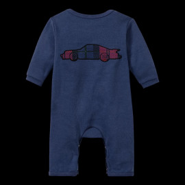 Porsche Baby Romper 911 Turbo No. 1 Navy Tartan WAP3600260RTN1 - baby