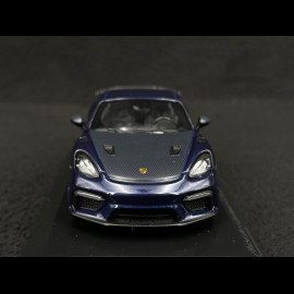 Porsche 718 Cayman GT4 RS 2021 Enzianblau Metallic 1/43 Minichamps 410069701