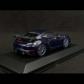 Porsche 718 Cayman GT4 RS 2021 Enzianblau Metallic 1/43 Minichamps 410069701