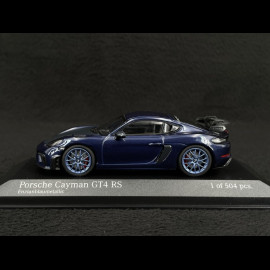 Porsche 718 Cayman GT4 RS 2021 Enzianblau Metallic 1/43 Minichamps 410069701