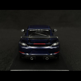 Porsche 718 Cayman GT4 RS 2021 Enzianblau Metallic 1/43 Minichamps 410069701