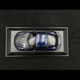 Porsche 718 Cayman GT4 RS 2021 Enzianblau Metallic 1/43 Minichamps 410069701