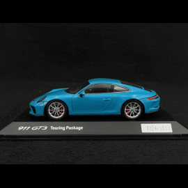 Porsche 911 GT3 type 991 Touring Package 2017 Miami blue 1/43 Spark WAP0201630J