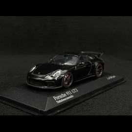 Porsche 911 GT3 type 991 Mk II 2017 metallic black 1/43 Minichamps 410066021